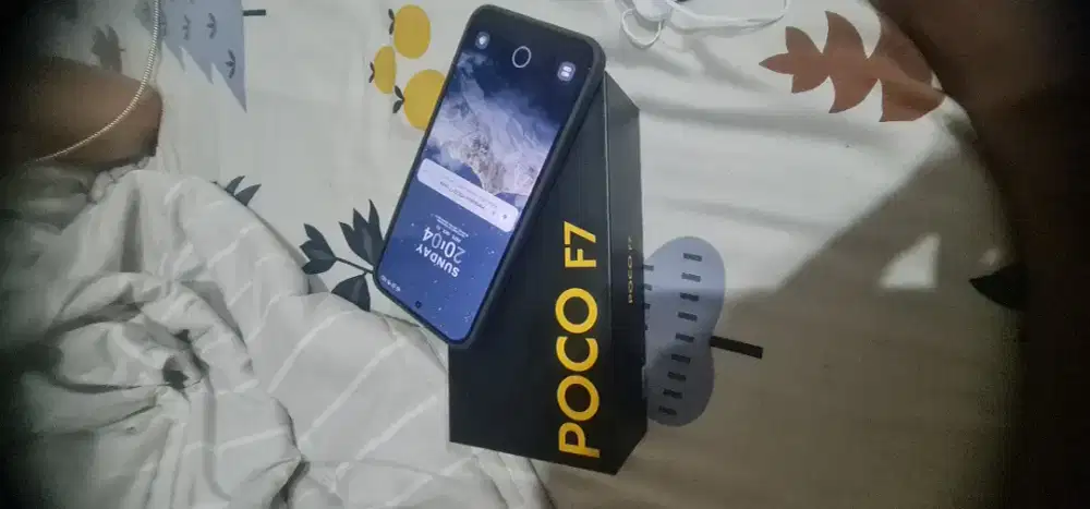poco f7 baru buka dus