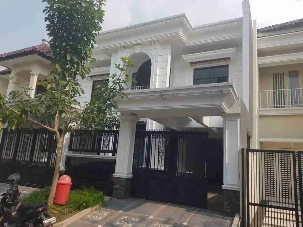 rumah mewah murah araya dua lantai dekat binus