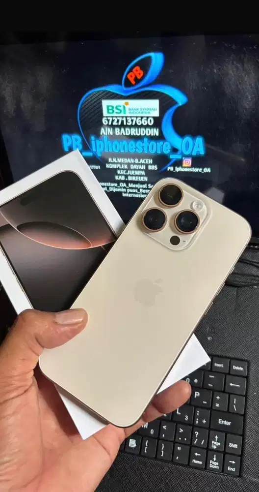 IPHONE 16 PRO JUAL KHUSUS HARI INI