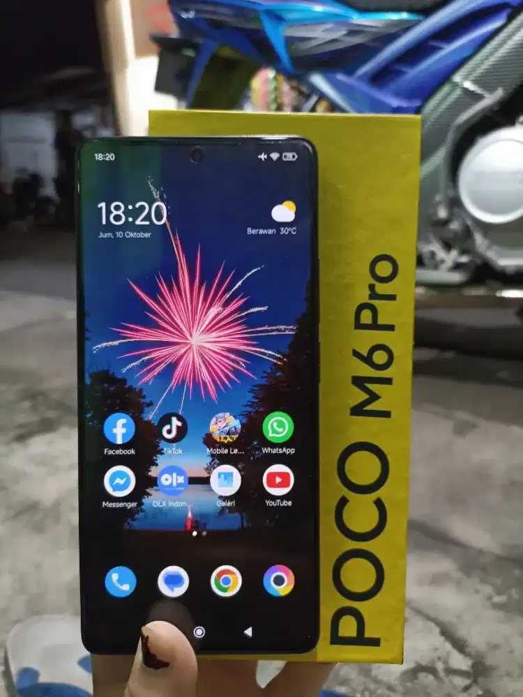 POCO M6 PRO RAM 8+8/256 FULLSET NEGO