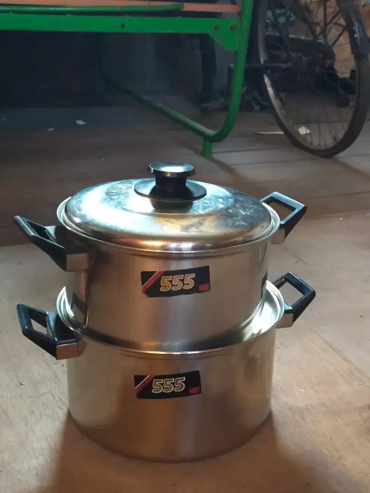 Panci 2 susun masih baru bagus