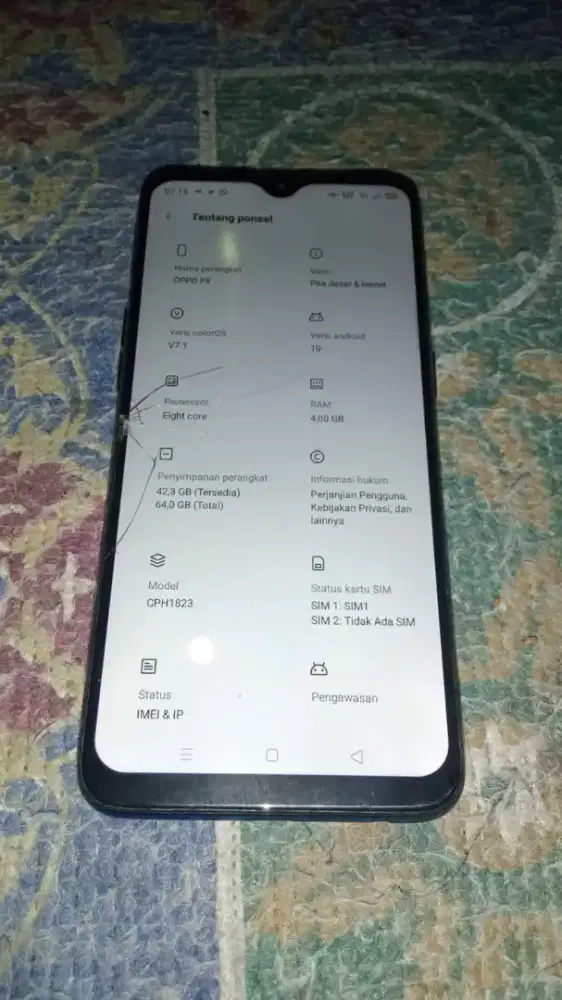 oppo f9 4/64 pecas