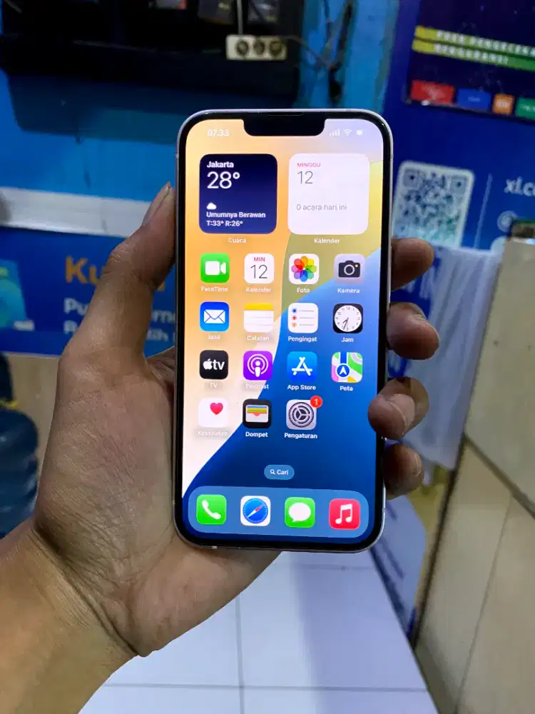 iPhone 13 128GB Mulus Fullset – iCloud Aman, Siap Pakai!
