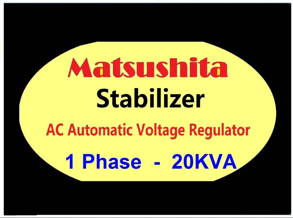 MATSUSHITA STABILIZER 1 Phase 20 KVA