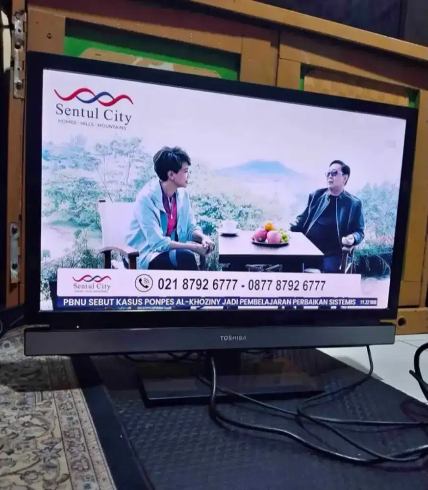 Dijual TV led toshiba 29 inchi lengkap