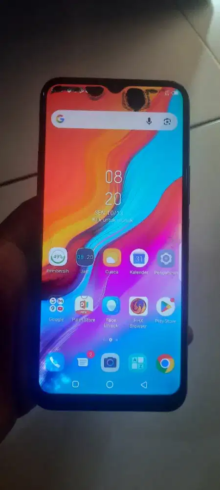 Infinix hot 8 second