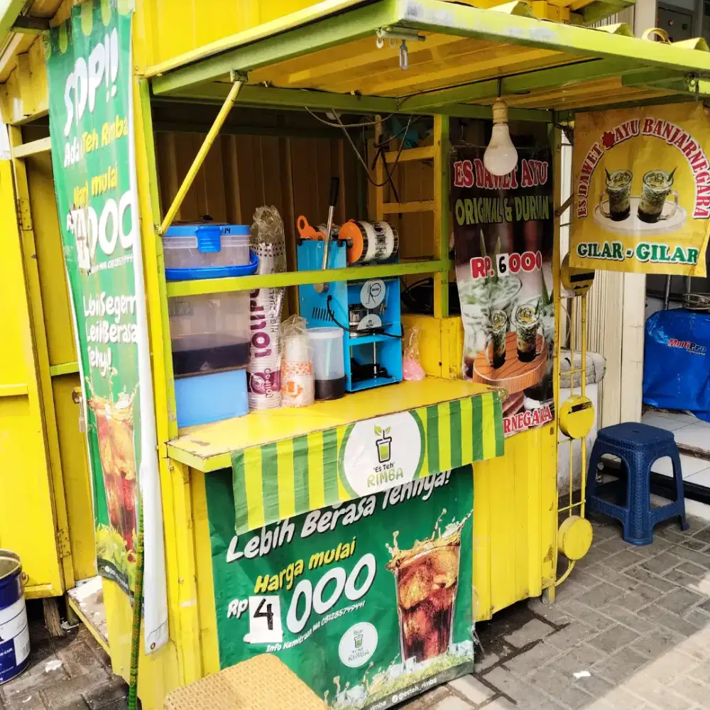 Lowongan kerja jaga es Teh, Dawet & Cilok