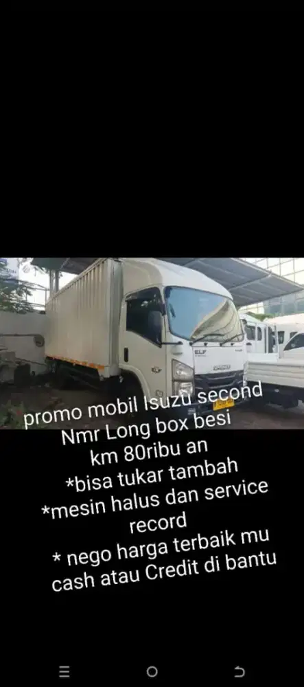 ELF NMR LONG UERO 4 TAHUN 2023 murah murah cash credit di bantu