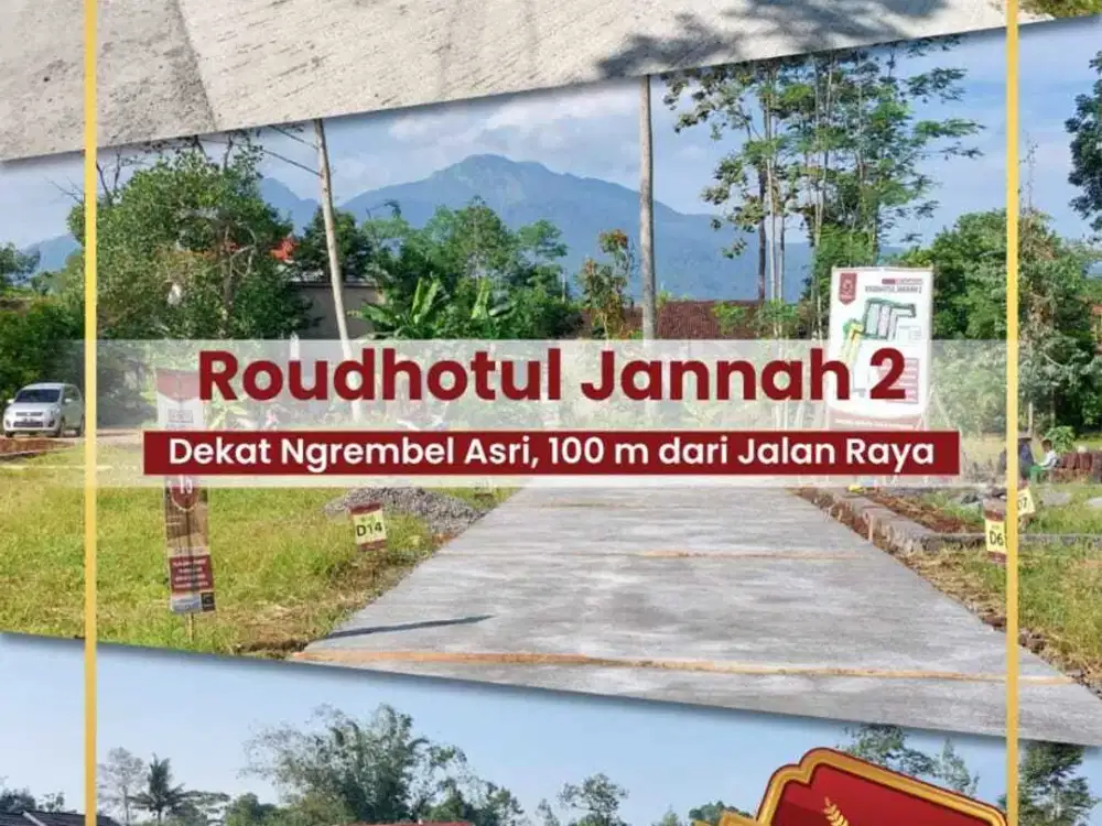 Kavling Roudhotul Jannah 2 Murah, Nyaman, dan Dekat Jalan Raya