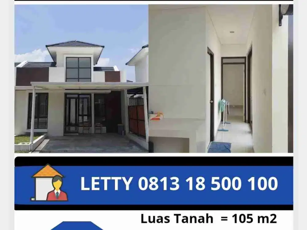 Rumah Cluster Sentul Bogor Rp 1.5 M Nego