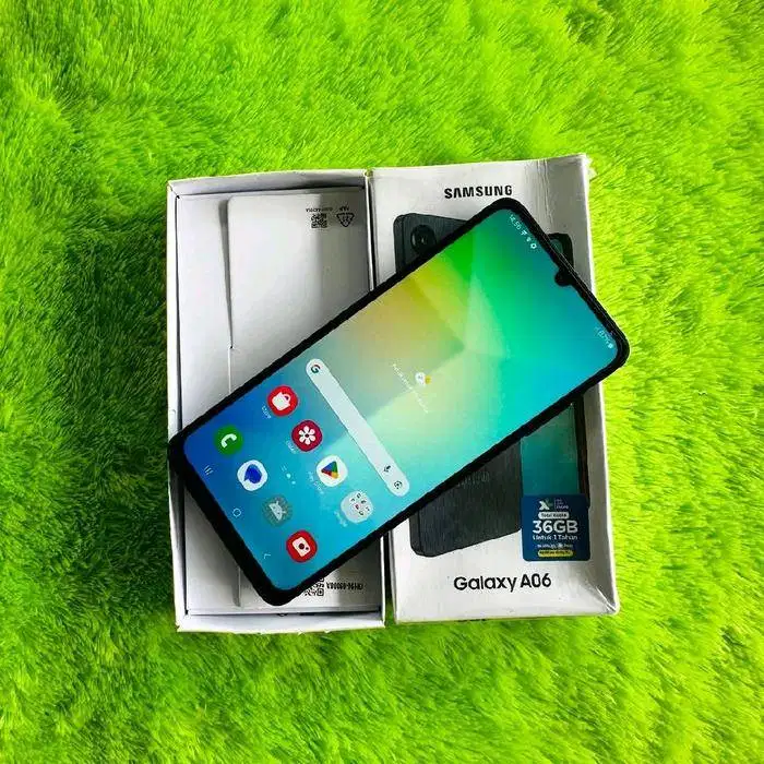 Dijual Samsung A06 Ram 4/64 (Komplit)