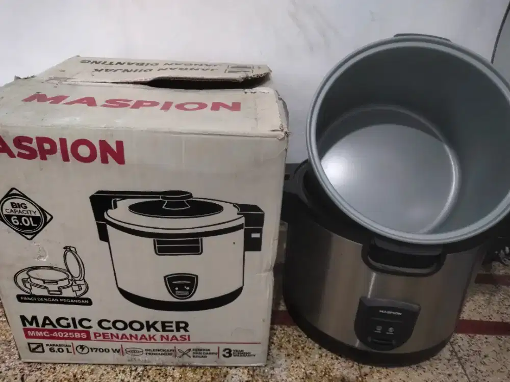 Magic Com Maspion 6 Liter Besar Jumbo