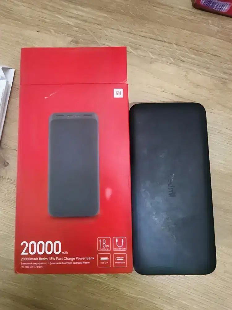 Powerbank Xiaomi Redmi 20.000mah 18watt