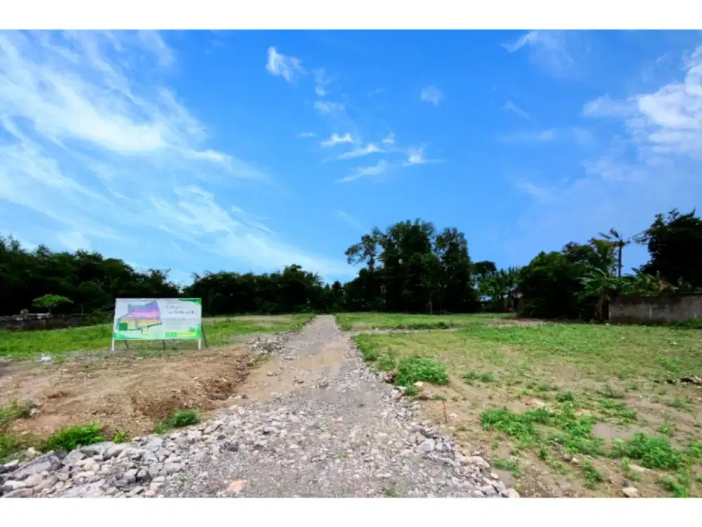 Tanah Dekat Jalan Selomartani Kalasan Sleman 100 Jt-an