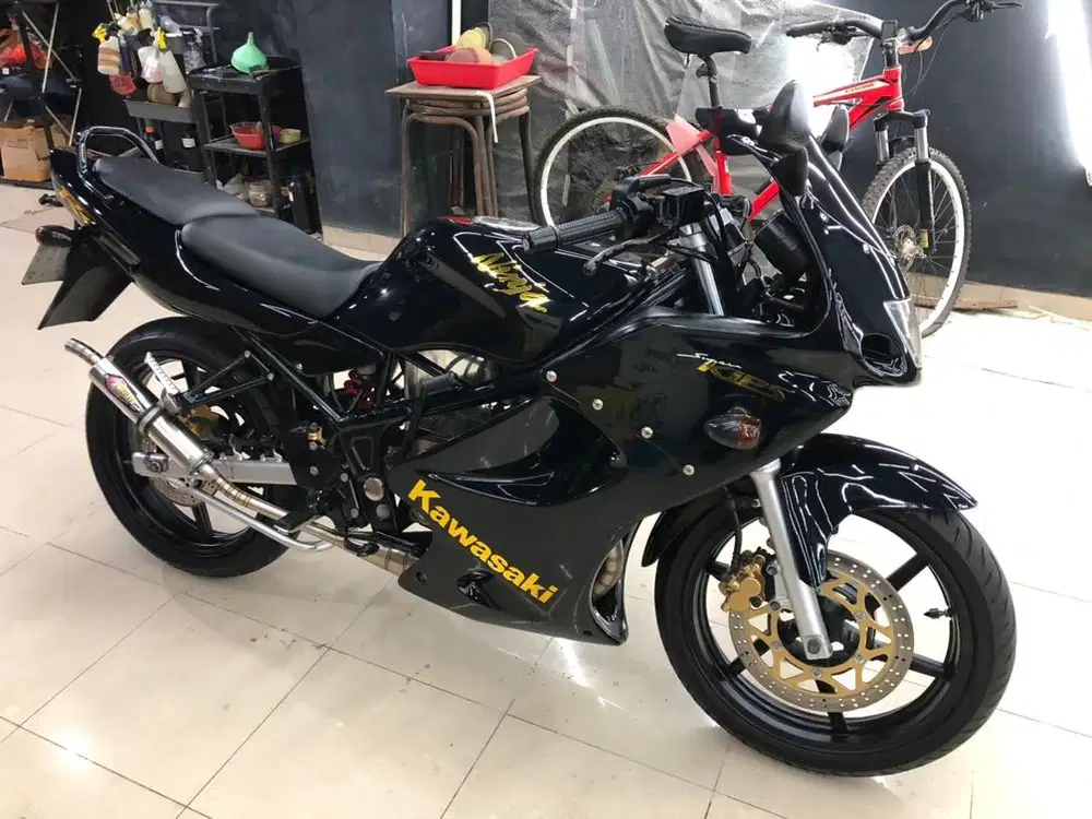 Kawasaki Ninja RR OLD 150cc 2 Tak Tahun 2012 Pajak Hidup Panjang