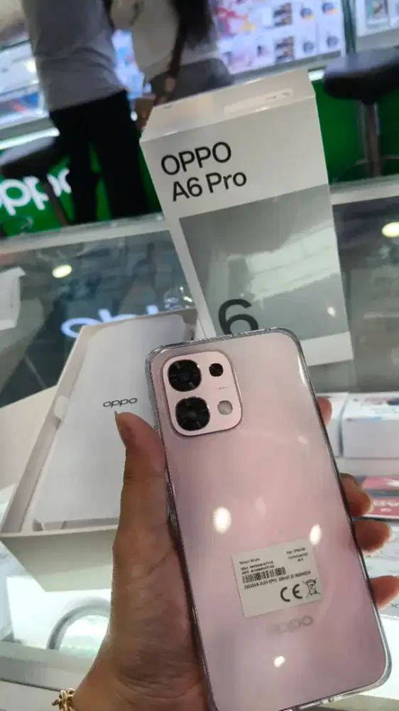 Oppo A6 pro new garansi resmi 8/256gb