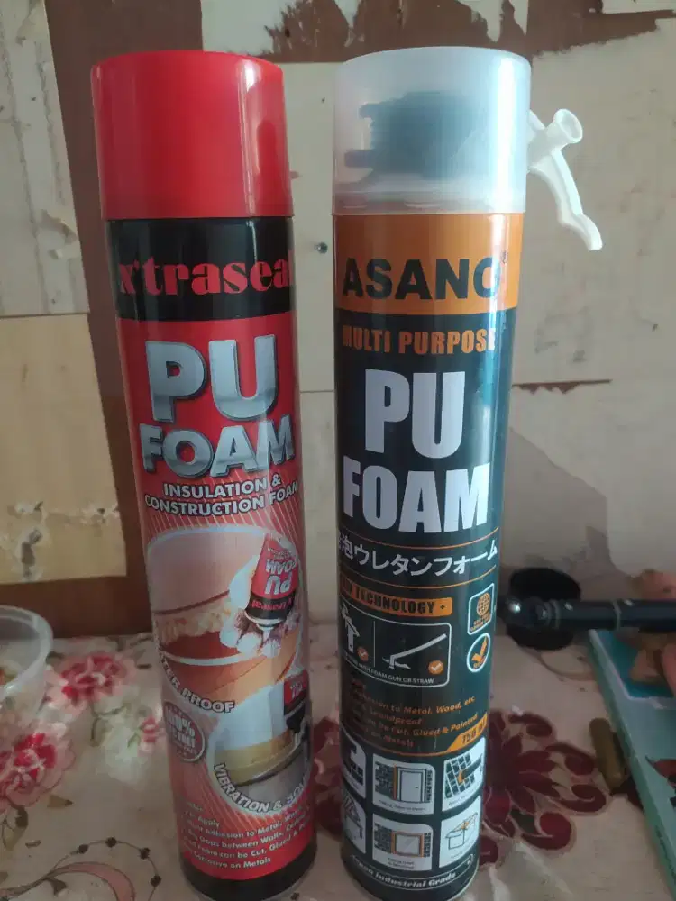 foam PU untuk tembok retak