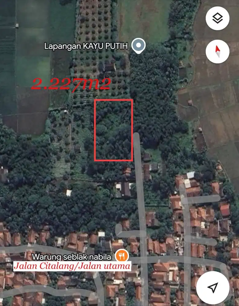 TANAH STRATEGIS MURAH DI MUNJUL JAYA, PURWAKARTA – LUAS 2.227 m²