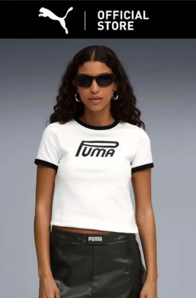 Kaos Puma Original Store Crop top size M