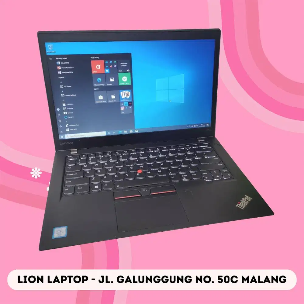 RAM 8GB SSD 256GB Core i7 SLIM Lenovo Thinkpad T470s [13|10]