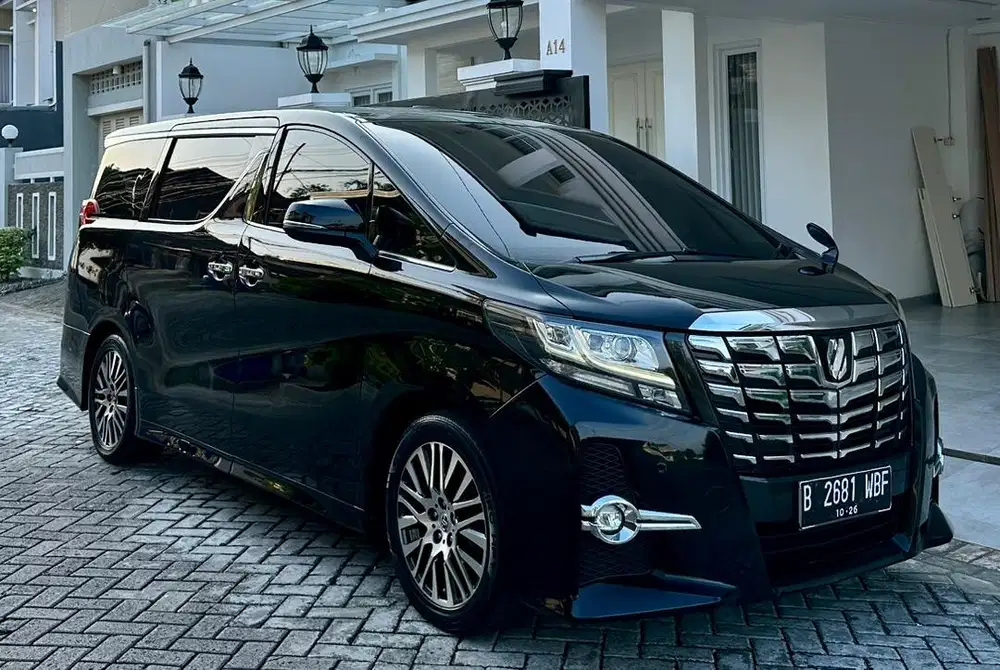 Alphard 2016 sc cbu murah antik pajak baru