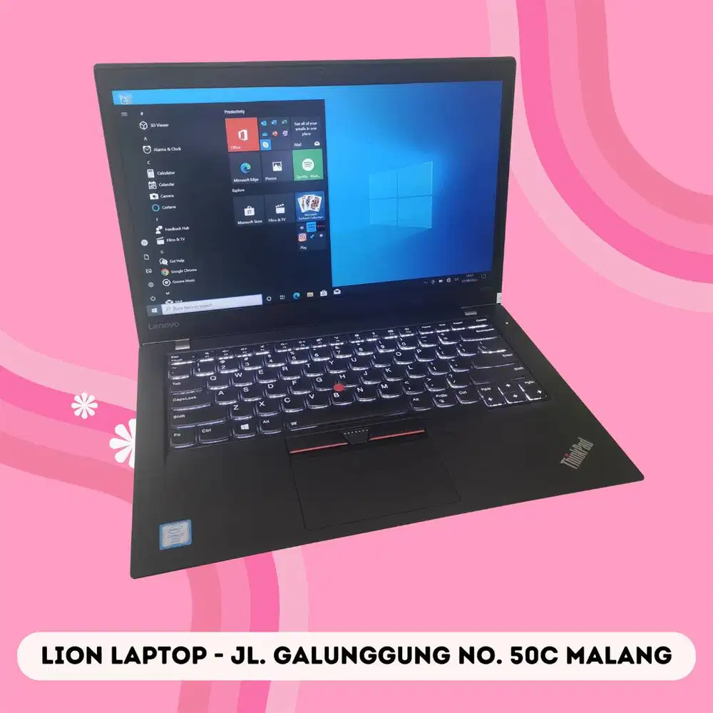 RAM 8GB SSD 256GB Core i5 Touchscreen SLIM Lenovo Thinkpad T470s [13|1