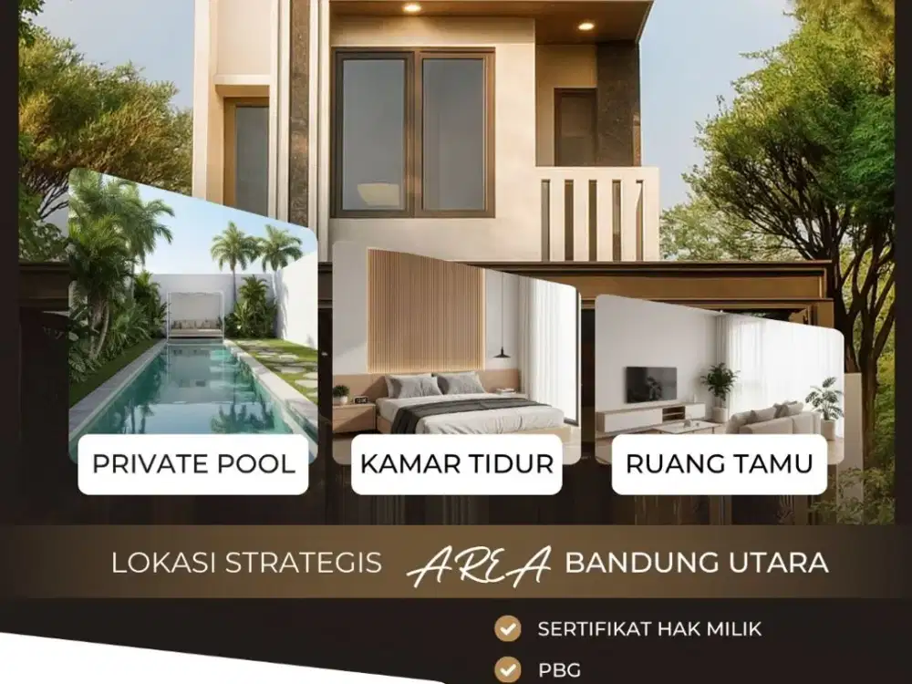 Nggak Nyangka Ada Rumah Secantik Ini di Dekat Setiabudi Bandung Utara Lembang Parongpong!
