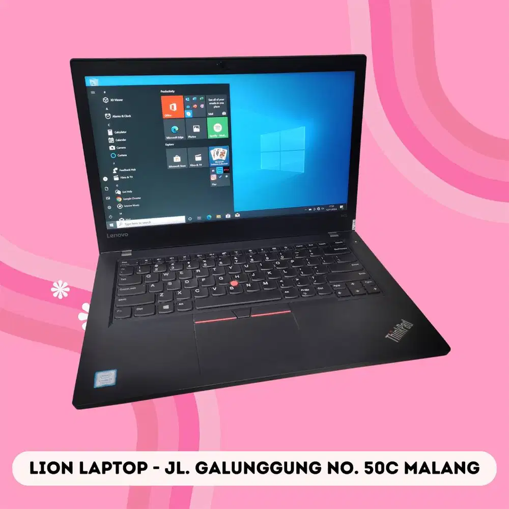 Core i7 RAM 8GB SSD 256GB Touchsceen Lenovo Thinkpad T470 [13|10]