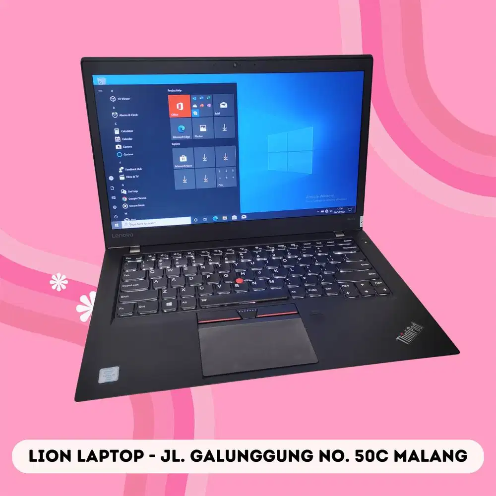 RAM 8GB SSD 256GB Core i5 Slim Lenovo Thinkpad T460s [13|10]