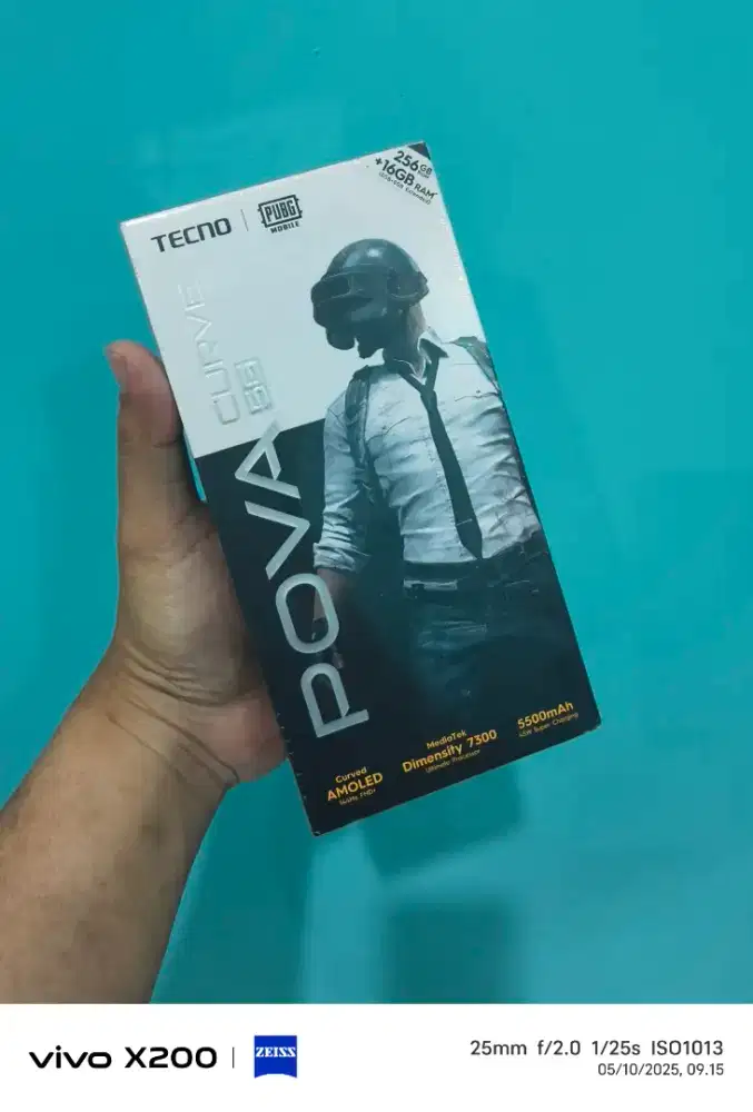 Tecno Pova 7 Curve 5G ram 8 internal 256 baru segel dus ya resmi ori