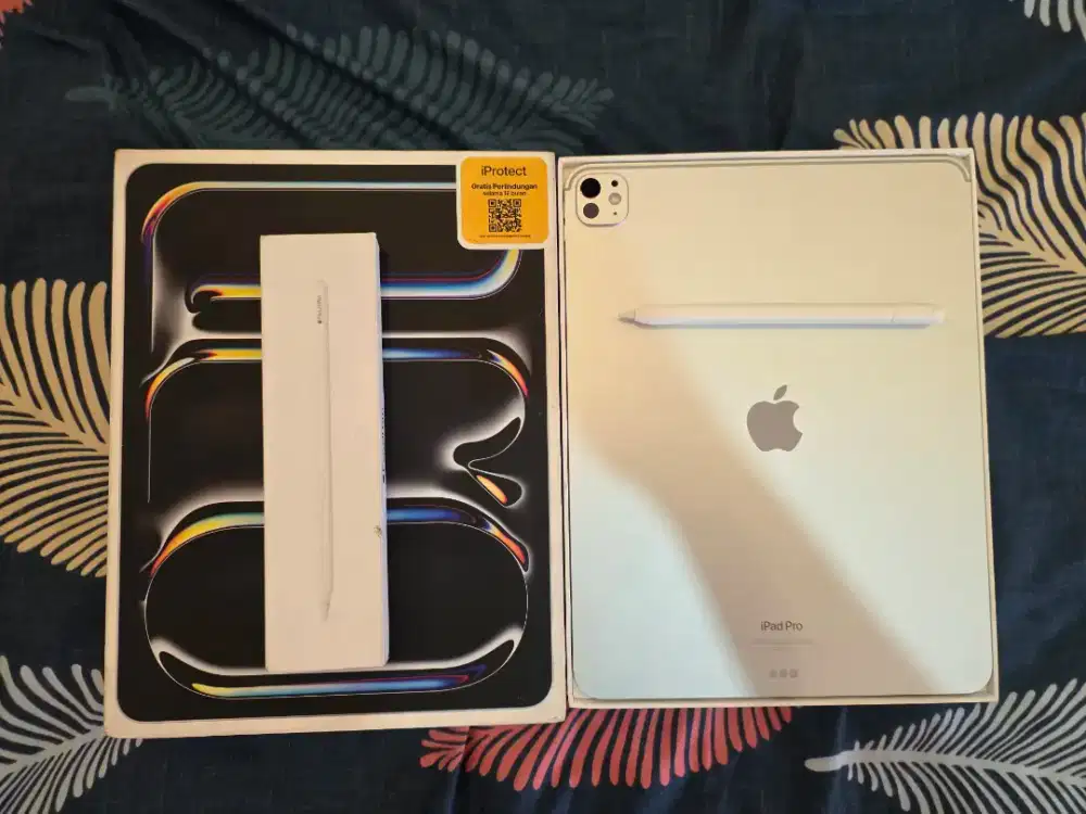 Ipad Pro M4 iBox 13inc + aple pencil pro 256gb wifi 13 inch inc 13inch