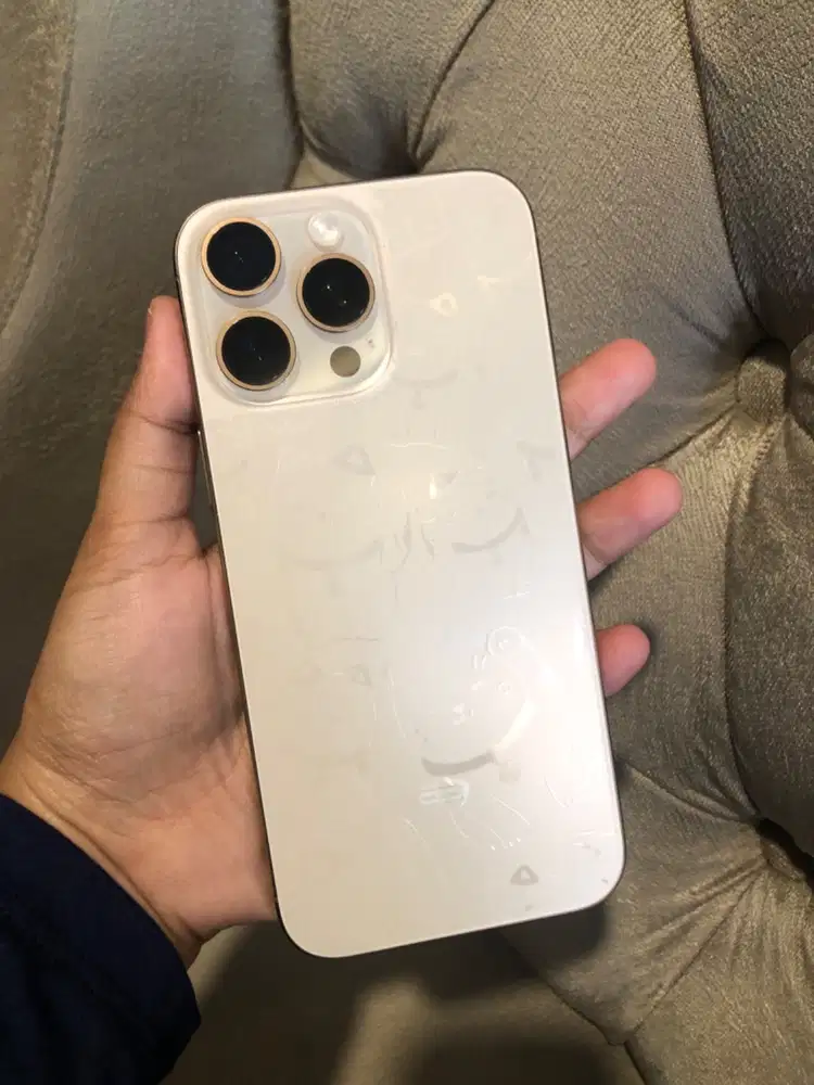 DIJUAL IPHONE 16PROMAX 256 GB RESMI IBOX DESSERT TITANIUM