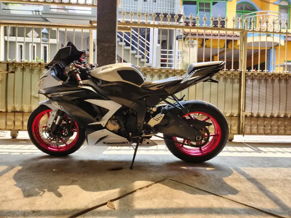 Kawasaki zx636 zx6 bukan zx10 yamaha r6 r1