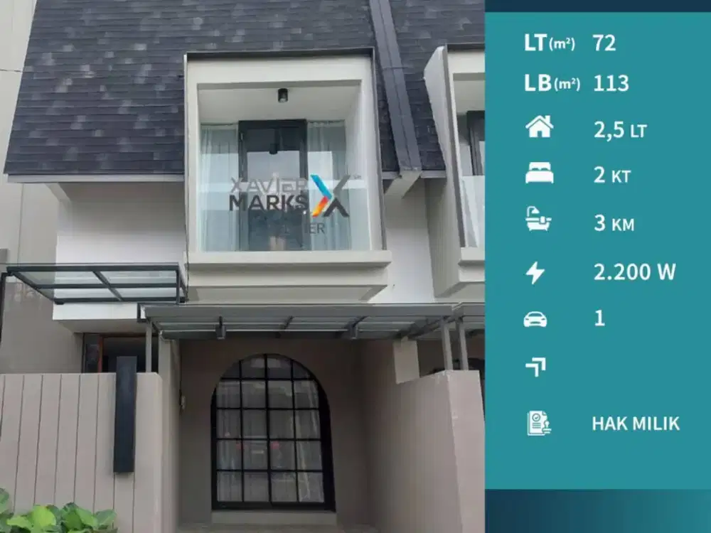 Dijual Villa Full Furnish Kawasan Wisata di Kingspark8 Batu Malang