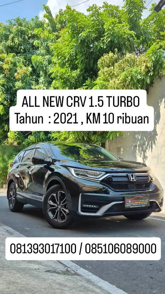 km 10 ribuan, ALL NEW CRV 1.5 TURBO black edition
Tahun : 2021