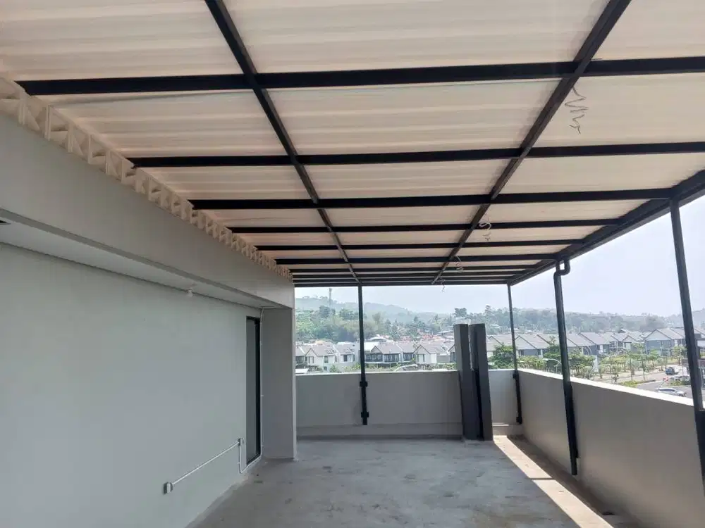 Kanopi taman garasi carport rooftop atap