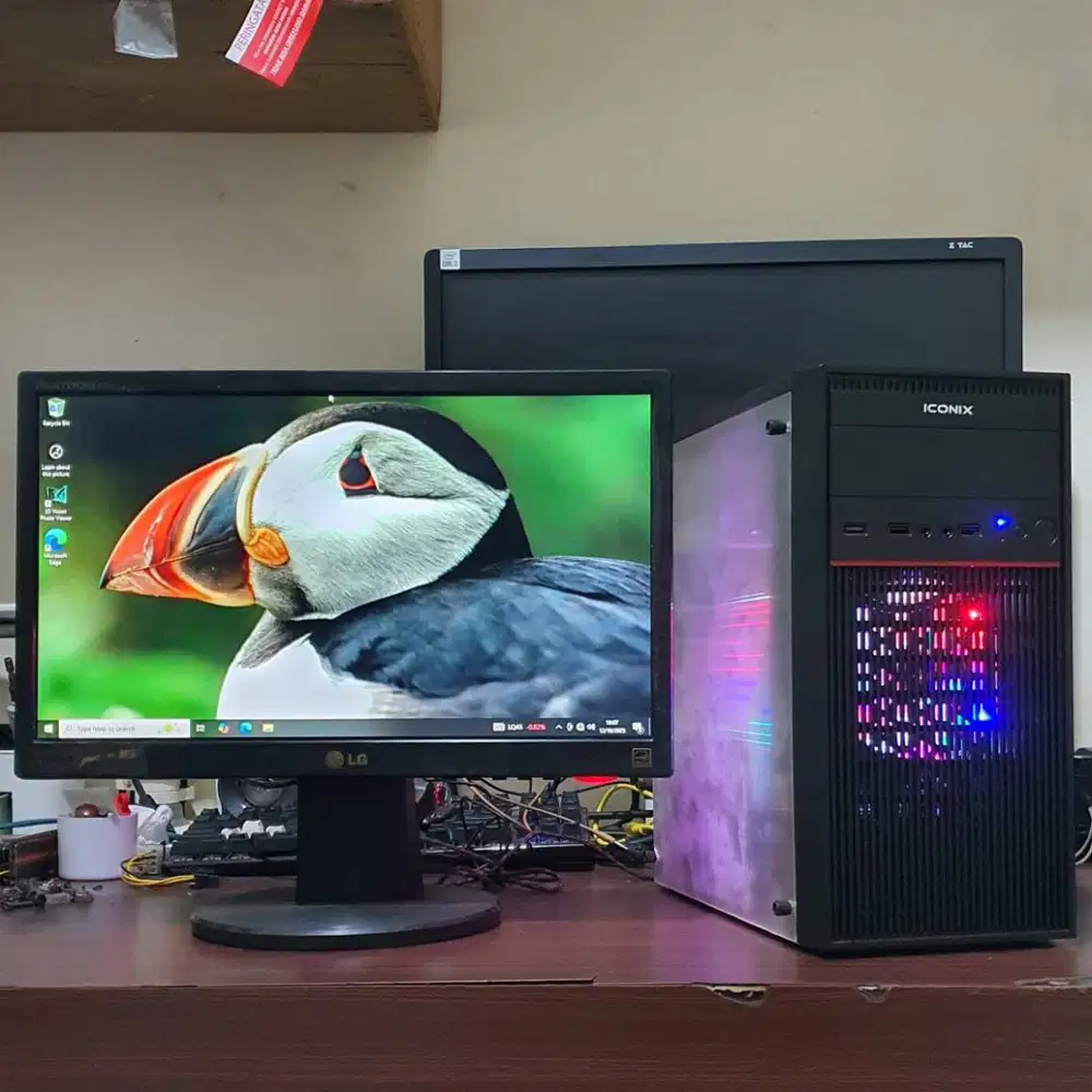 PC+Monitor LED - Core i5 4590 | Ssd Hdd | Vga 2Gb - Cocok Office