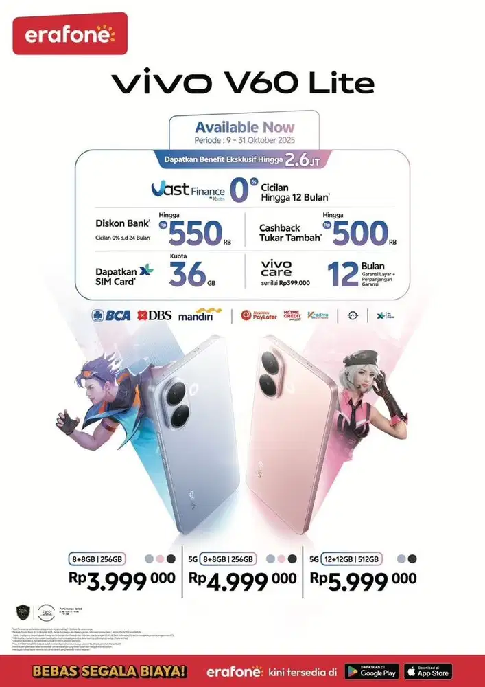 NEW VIVO V50 LITE