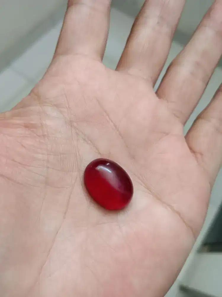 Batu akik red baron