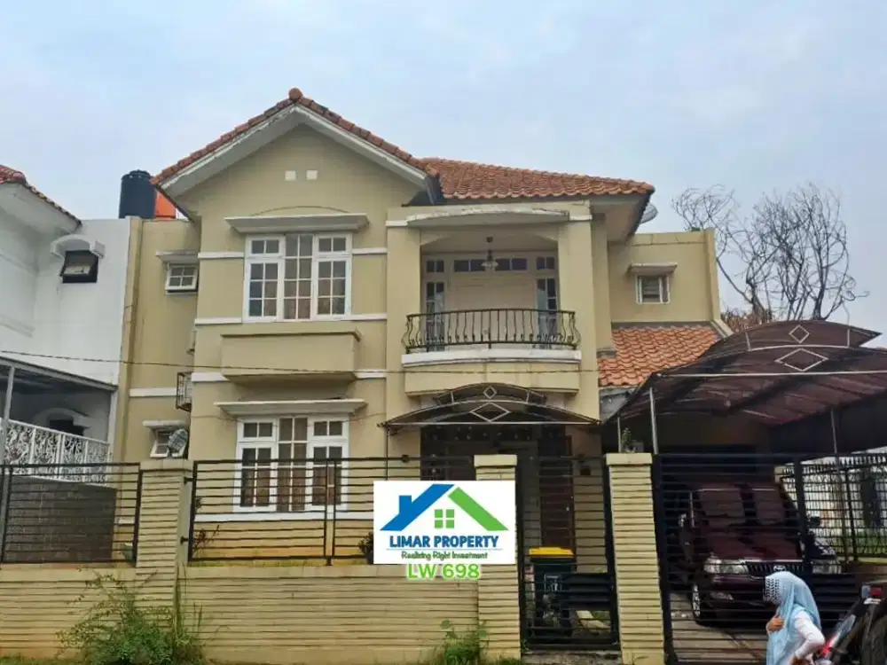 Rumah Luas Full Furnish Harga Bagus di Kota Wisata Cibubur