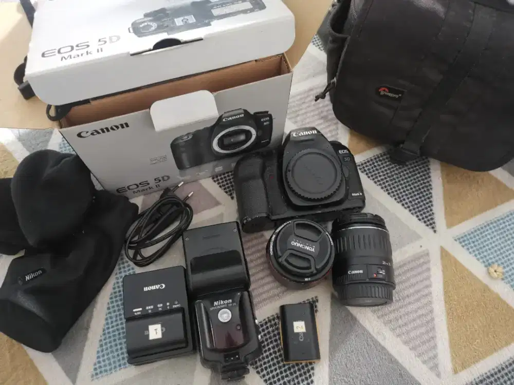 Jual Kamera Canon 5D Mark ii Second (Fullset)