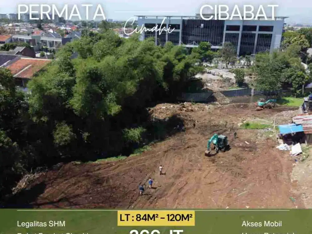 kavling tanah investasi tengah kota cimahi area pemkot