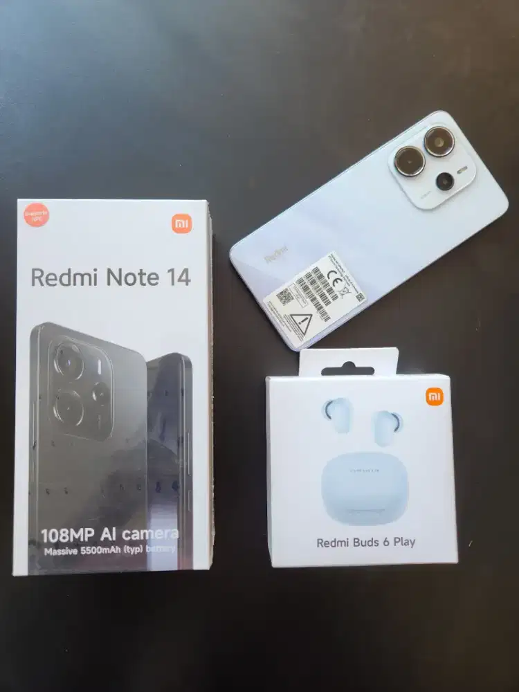 Redmi Note 14 Free buds 6 play
