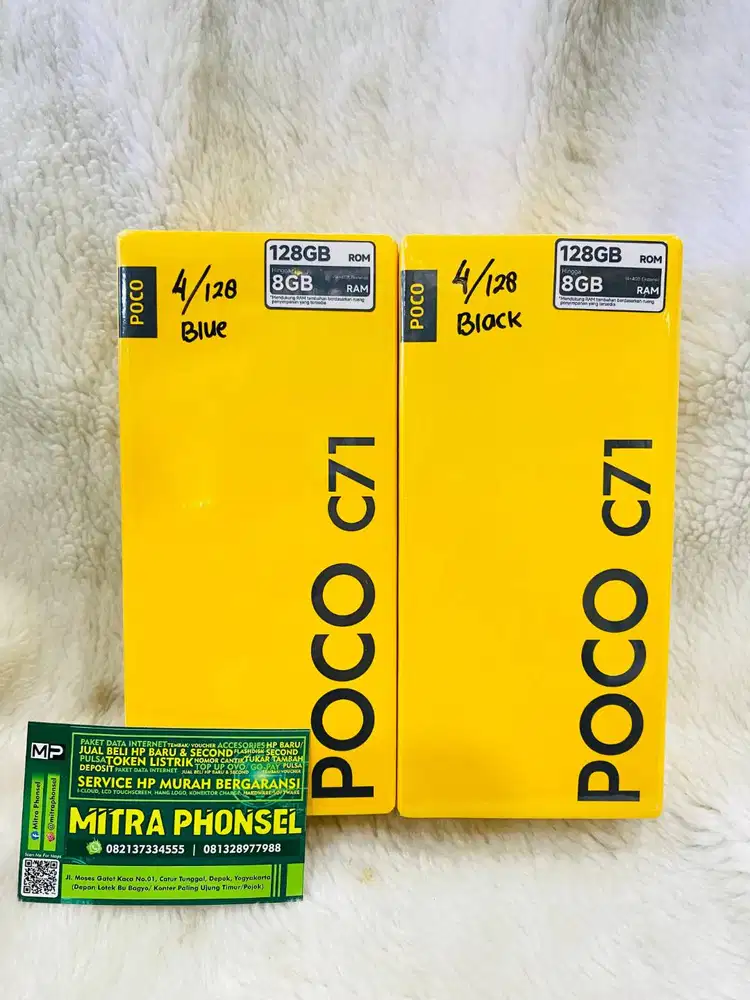POCO C71 4/128 NEW PALING MURAH