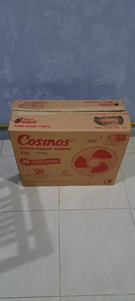 JUAL KIPAS BERDIRI COSMO 16 INCH BNIB