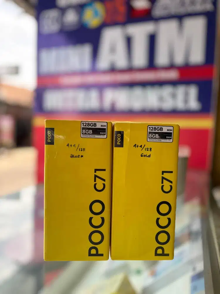 POCO C71 4/128 NEW SEGEL RESMI