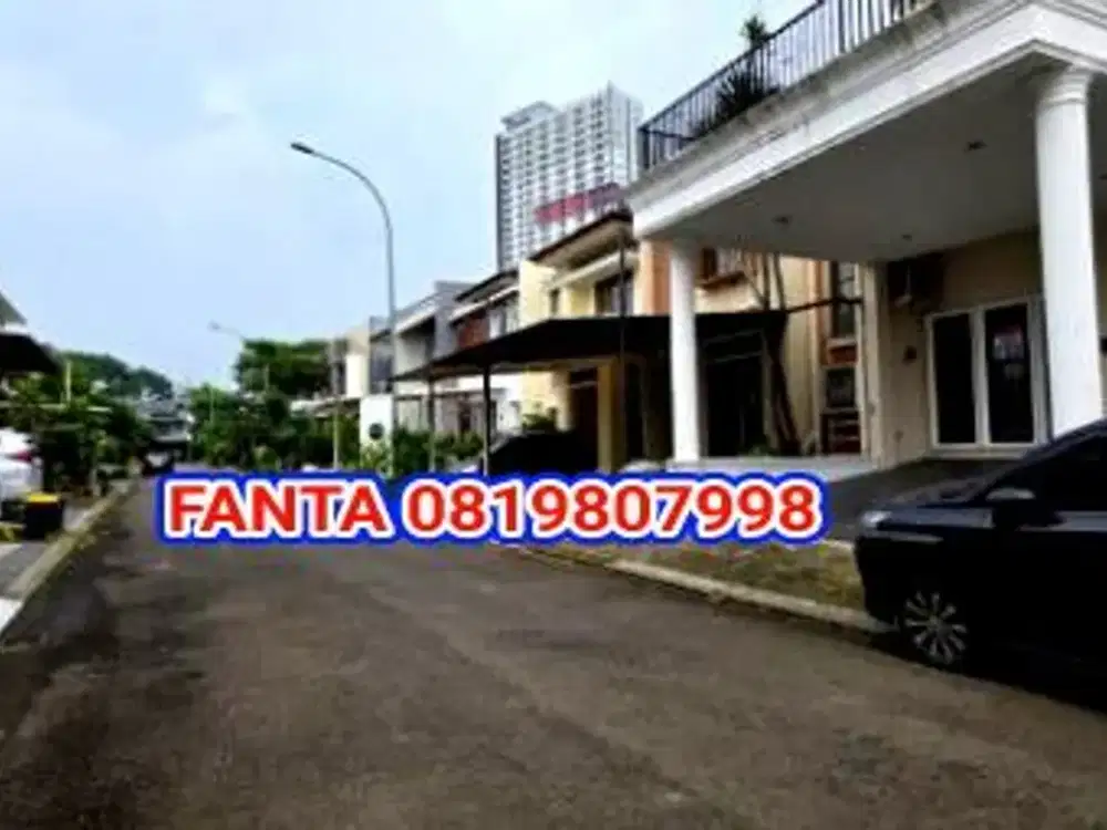 Rumah Posisi Hook di BSD Siap Huni Bisa Nego