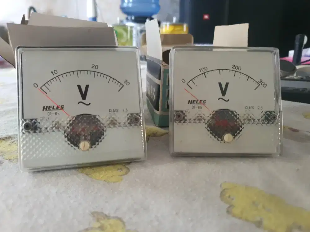 Heles panel meter cr - 65 | electrical instruments | 30v & 300v