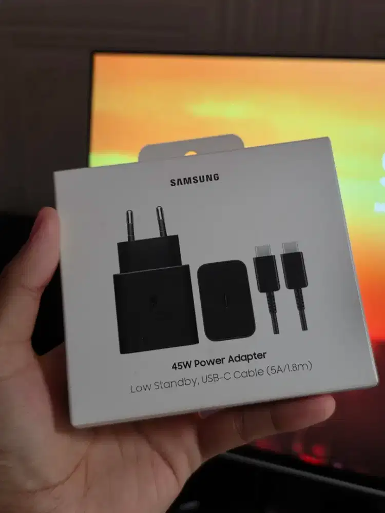 Samsung Charger Adaptor + Cable 45 Watt Fast Charging