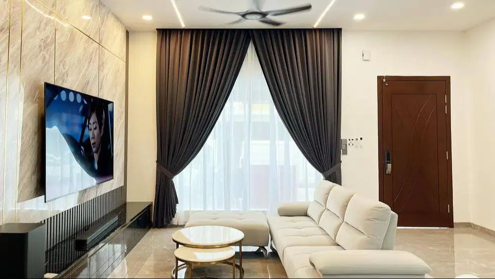 Jual Tirai Gorden Jendela Gordyn Mewah Hordeng Model Terbaru Murah